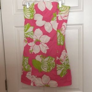 Strapless Lilly Pulitzer Dress